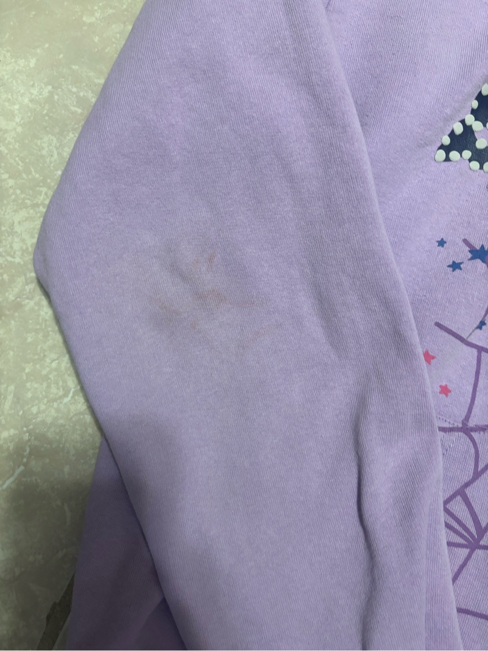 Sp5der purple hoodie - Picture 4 of 7